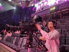 位于青岛市广播电视台B区演播大厅的QMG第八演播