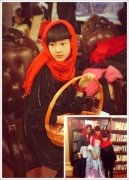 忧伤从小女孩脸上退去