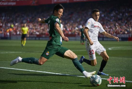 武磊西甲客场首球引爆社交媒体关注 西班牙人